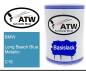 Preview: BMW, Long Beach Blue Metallic, C16: 500ml Lackdose, von ATW Autoteile West.